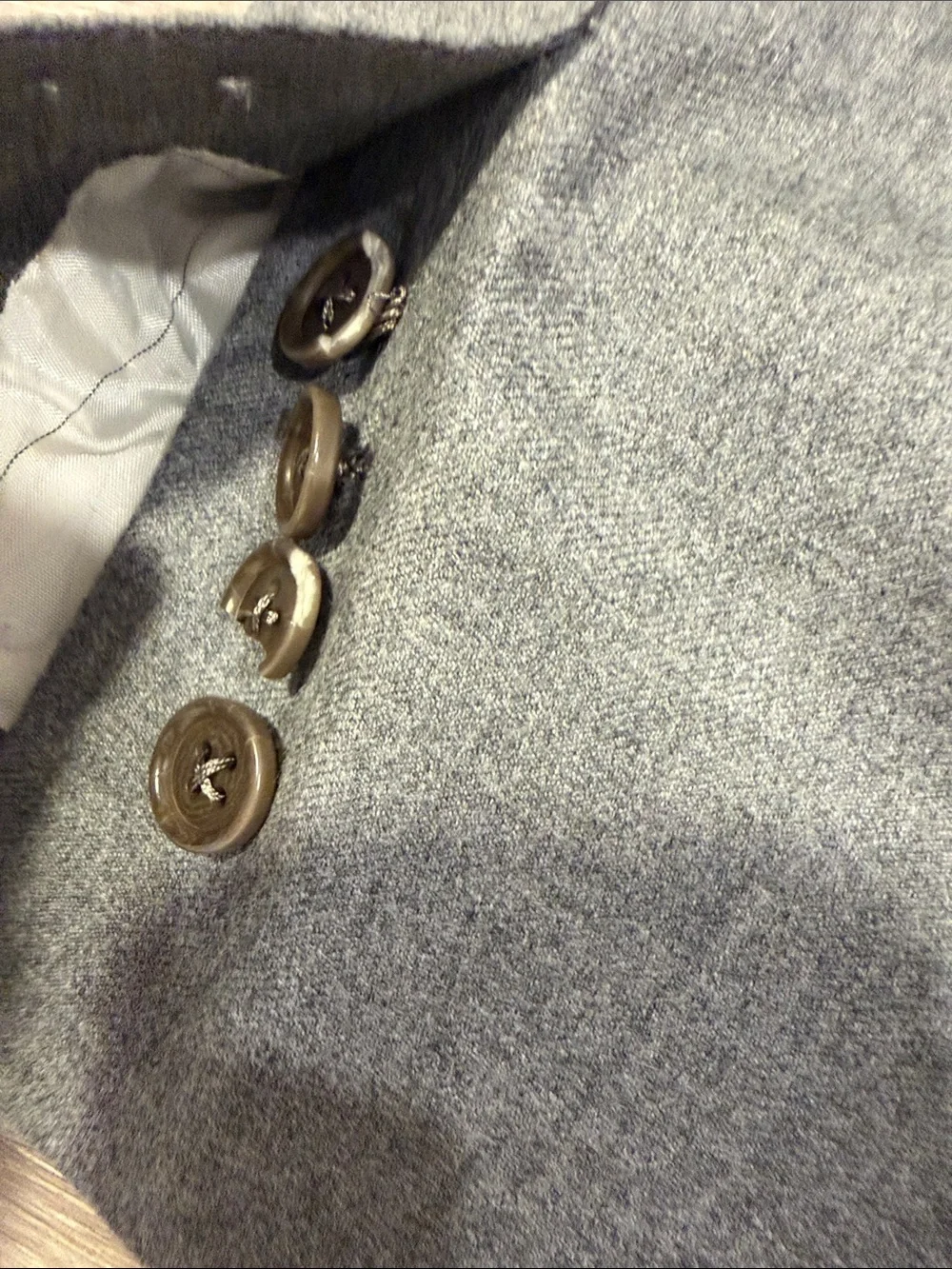 Canali Gray Men's Two-Button Blazer - Classic Tailored Style